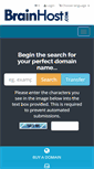Mobile Screenshot of my.brainhost.com